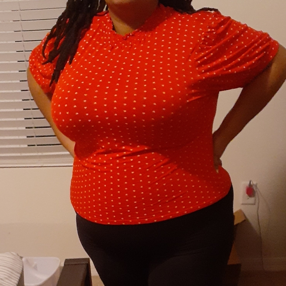 Polka dot shirt